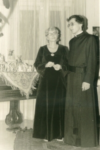 Petr Bubenicek as a seminarian