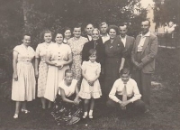 August 1958, Grossmutter Katharinas, Geburtstag im Herzog 

