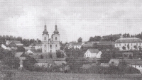 Skoky near Žlutice, where the witness spent a significant part of her life