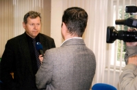 Jiří Jícha dává rozhovor České televizi / 2010