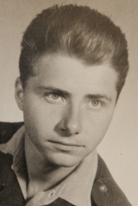 Karel Krška na vojně roku 1961