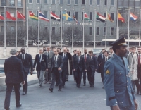 Návštěva Václava Havla v New Yorku, 1990