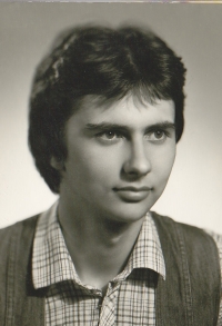 Zdeněk Hůrka as a graduate