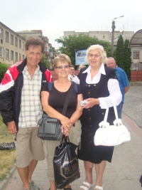 Antonina Ponomarenko on the left, summer 2011