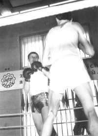 Bob Obdržálek, boxing in Vsetín