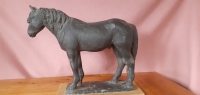 Bedřich Kloužek, statuette of a horse, the author was the father of the witness, ca. 1940