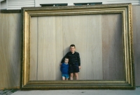 Frame restoration for Crocker Art Museum in Sacramento (USA) and sons, 1989