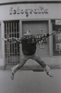 Bohuslav Pacholík, self-portrait from the book PHOTOGRAPHY - PROSTĚJOV (1985-1987)