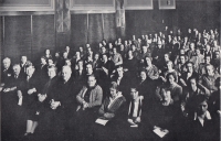 Opening of the educational course in Prague in 1928