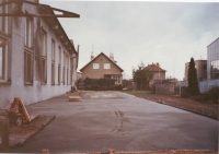 Preparations for the extension of the bakery in Dolní Benešov in the 1990s