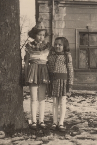 Sister Milena with her friend Zdenka Tkáčová