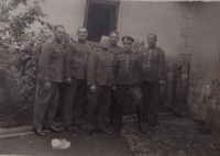 Ludmila Petrova's dad with other gendarmes