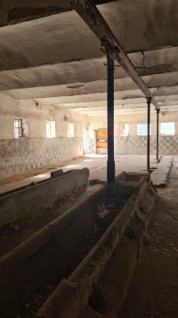 Stables on Ludmila Zatloukalová-Coufalová's former farm, condition in 2024