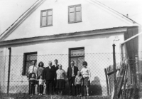 The original form of Antonín Najser's family house in a photograph from 1978