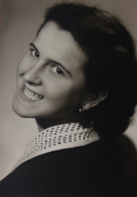 Růžena Hronová, cca 1952