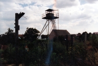 Czechoslovak border with Austria in Záhorská Ves, summer 1990