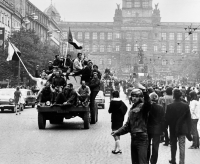 21 August 1968, photographs distributed by Stanislav Mašek in his work