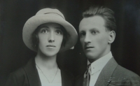 Father Josef Jerie and mother Marie Jeriová