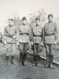 Soldiers of the Red Army, 1945