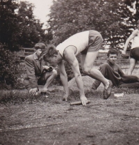 Jan Melichar na gymnáziu