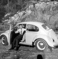 Kurtovo první auto bylo zakoupeno ve Švédsku, 1968