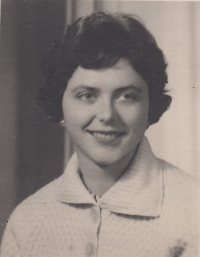 Druhá manželka Stanislava Řídkého Ludmila Řídká (rozená Prokopová), 1961