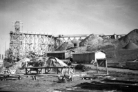 Construction in Kiel harbour in 1941