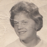 Portrait of the witness on her first identity card, 1964