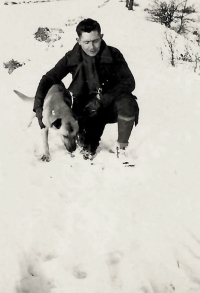 Maurice David from Paris, first great love and friend of the witness, Bamberg, winter 1944