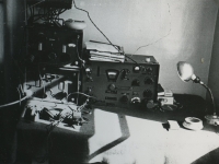 DKNS radiotelegraph equipment in Korea between 1954 and 1955