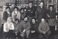 Former ZKD Sušice team, 1980s (witness in the second row from the left)