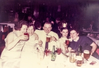 Breeders' Ball in Prague, late 80s, second from the left