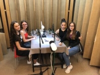 Team of pupils from the primary school and kindergarten Nový Malín in Czech Radio Olomouc, 2024