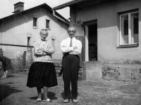 Cecília Hartošová's parents Gertruda and Richard Chmelař