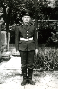 The oath of enlistment. Kerch (Crimean peninsula), 1988 