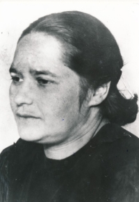 Olga Klicperová, mother of the witness