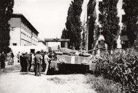 Holešov, barracks, August 1968