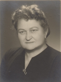 Anna Vereveková, Dagmar Stachová's grandmother, who brought her up 