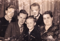 The Friedrich family in 1959