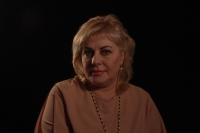 Olga Gayduk during the interview, 2024 