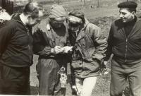 Gavenda spouses preparing an orientation run for the Scouts