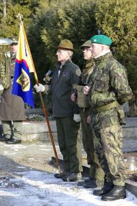 28.1.2012 - The honoring of the Wolfram group leader Colonel Josef Otisk