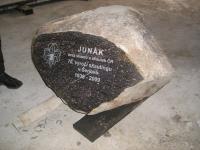 The unveiling of the stone of rememberance on April 24, 2009