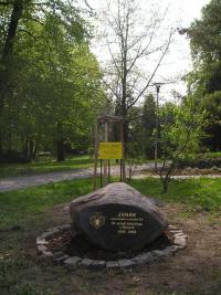 The unveiling of the stone of rememberance on April 24, 2009