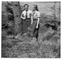 Scout Camp near Hracholusky, 1970 (J. Paroubková in the middle)