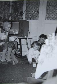 Mum with Gertruda Polčáková and her son