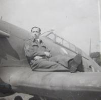 Václav Ruprecht in the RAF