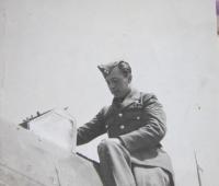 Václav Ruprecht in the RAF