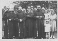 First Mass (Prima Missa) of father Anastáz, Jedlá, 1948