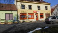 The building with shops which was built by František's father in 1947